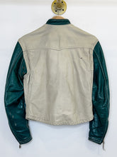 Load image into Gallery viewer, Vintage Custom Two-Toned Leather Jacket
