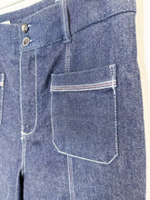 Load image into Gallery viewer, Patch Pocket Flare with Contrast Stitching
