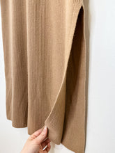 Load image into Gallery viewer, Cashmere Turtleneck Sweater Dress
