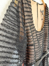 Load image into Gallery viewer, Formal Textured Mesh Long Sleeve Maxi Dress (NWT, orig. ~$298)
