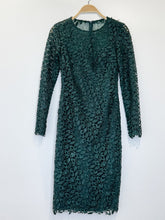 Load image into Gallery viewer, Lace Long Sleeve Sheath Cocktail Dress (orig. $395)
