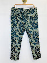Load image into Gallery viewer, Crane Print Jacquard Trousers (orig. $175)
