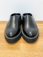 Load image into Gallery viewer, Leather Lug Mules (orig. $395)
