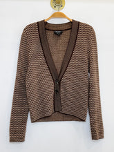 Load image into Gallery viewer, Virgin Wool Houndstooth Cardigan
