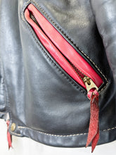 Load image into Gallery viewer, Vintage Custom Made Leather Jacket
