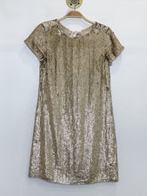 Load image into Gallery viewer, Short Sleeve Sequin Mini Dress
