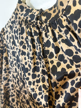 Load image into Gallery viewer, Samuel Silk Animal Print Long Sleeve Mock Neck Mini Dress
