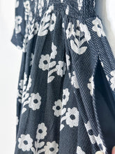 Load image into Gallery viewer, Short Sleeve Floral Surplice Mini Dress
