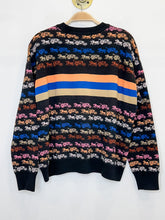 Load image into Gallery viewer, Wool Rainbow Logo Print Sweater
