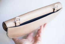 Load image into Gallery viewer, NEW Half Moon Crossbody/Clutch
