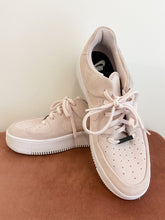 Load image into Gallery viewer, Suede Low Top Air Force 1 Sage
