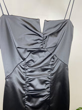 Load image into Gallery viewer, Sleeveless Satin Cocktail Dress
