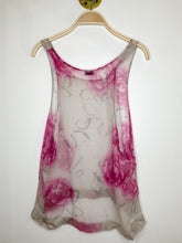 Load image into Gallery viewer, Sheer Floral Silk Tank
