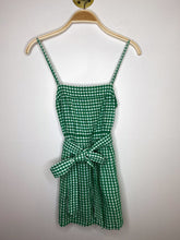 Load image into Gallery viewer, Linen Gingham Romper (NWT)

