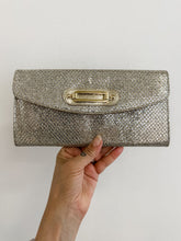 Load image into Gallery viewer, Leather Glitter Clutch
