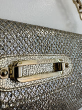 Load image into Gallery viewer, Leather Glitter Clutch
