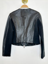 Load image into Gallery viewer, Cropped Leather Zip Front Jacket
