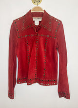 Load image into Gallery viewer, Leather Jacket with Rivets
