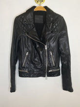 Load image into Gallery viewer, Leather Moto Jacket (orig. ~$500)
