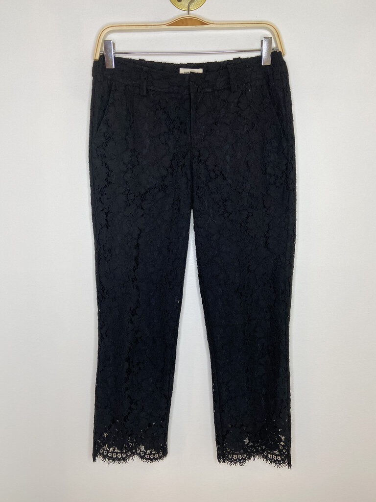 Cropped Lace Trouser