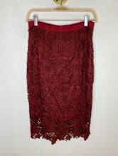 Load image into Gallery viewer, Lace Knee Length Pencil Skirt
